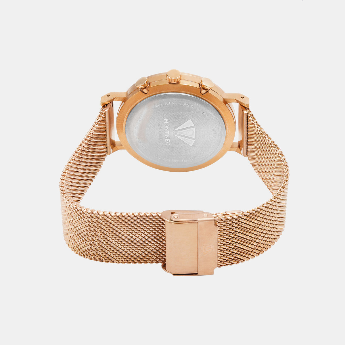 Mont Neo Stainless Steel Round watch