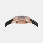 Ferragamo Men Round Black watch