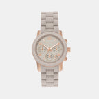 Michael Kors Round Grey Chronograph watch