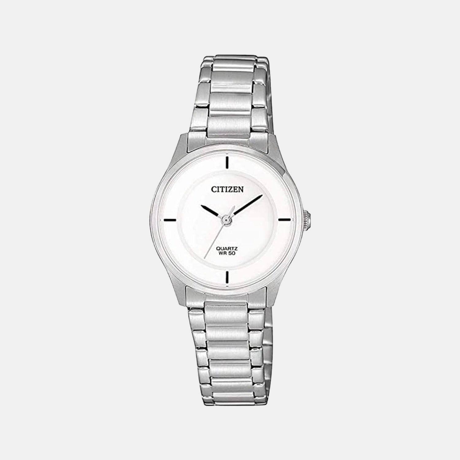 Citizen Round White Analog watch