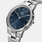 Iconic Men's Blue Analog Stainless Steel Watch DW00100448