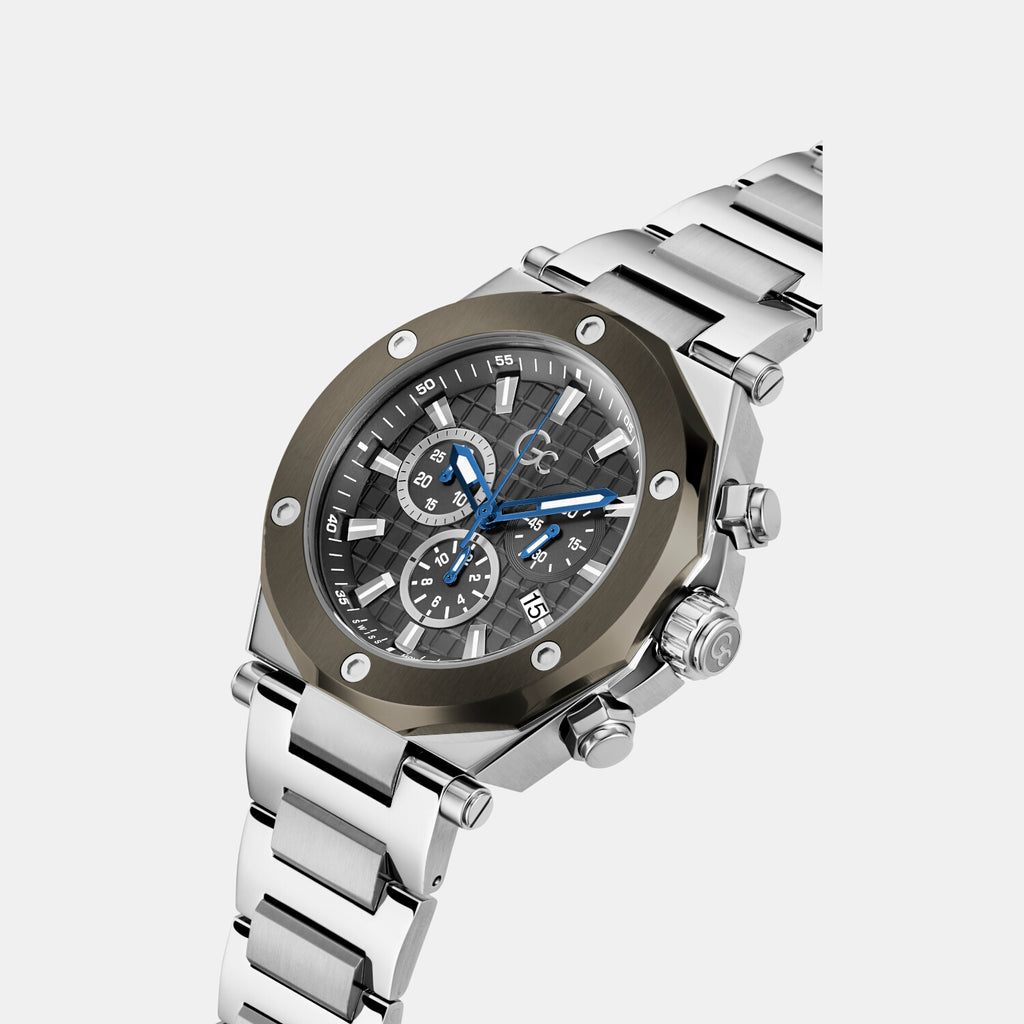GC Stainless Steel Round watch