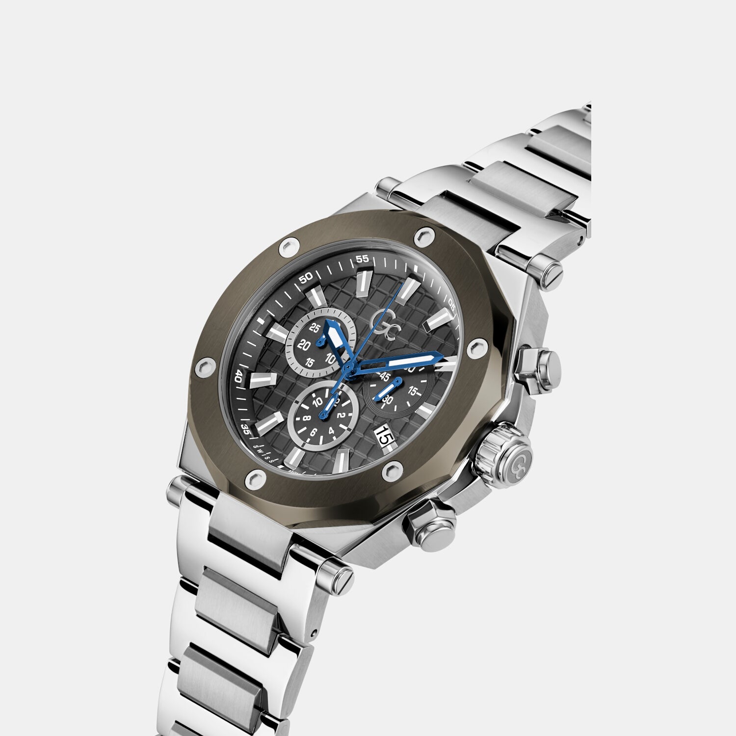 GC Stainless Steel Round watch