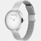 Calvin Klein Women Round White watch