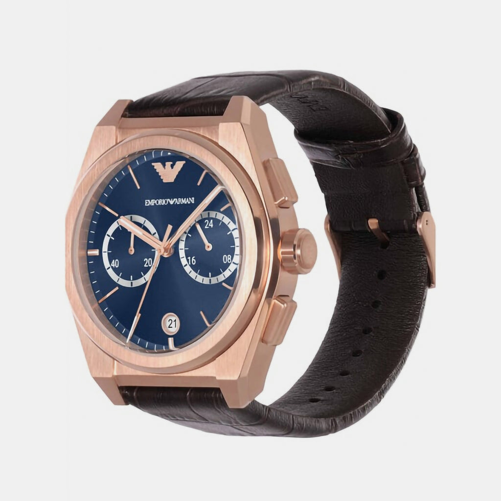 Emporio Armani Round Quartz Chronograph Men watch
