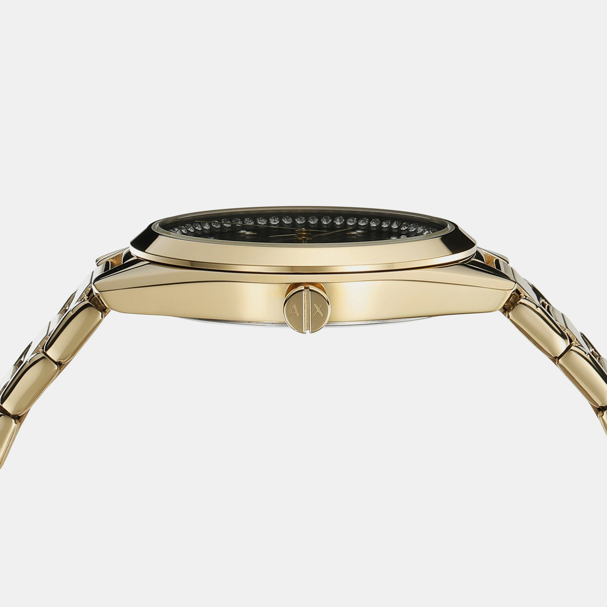 Armani Exchange Stainless Steel Round watch