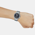 Casio 47 mm Silver Quartz watch