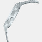 Enticer Men Quartz Black Dial Analog Stainless Steel Watch A2108