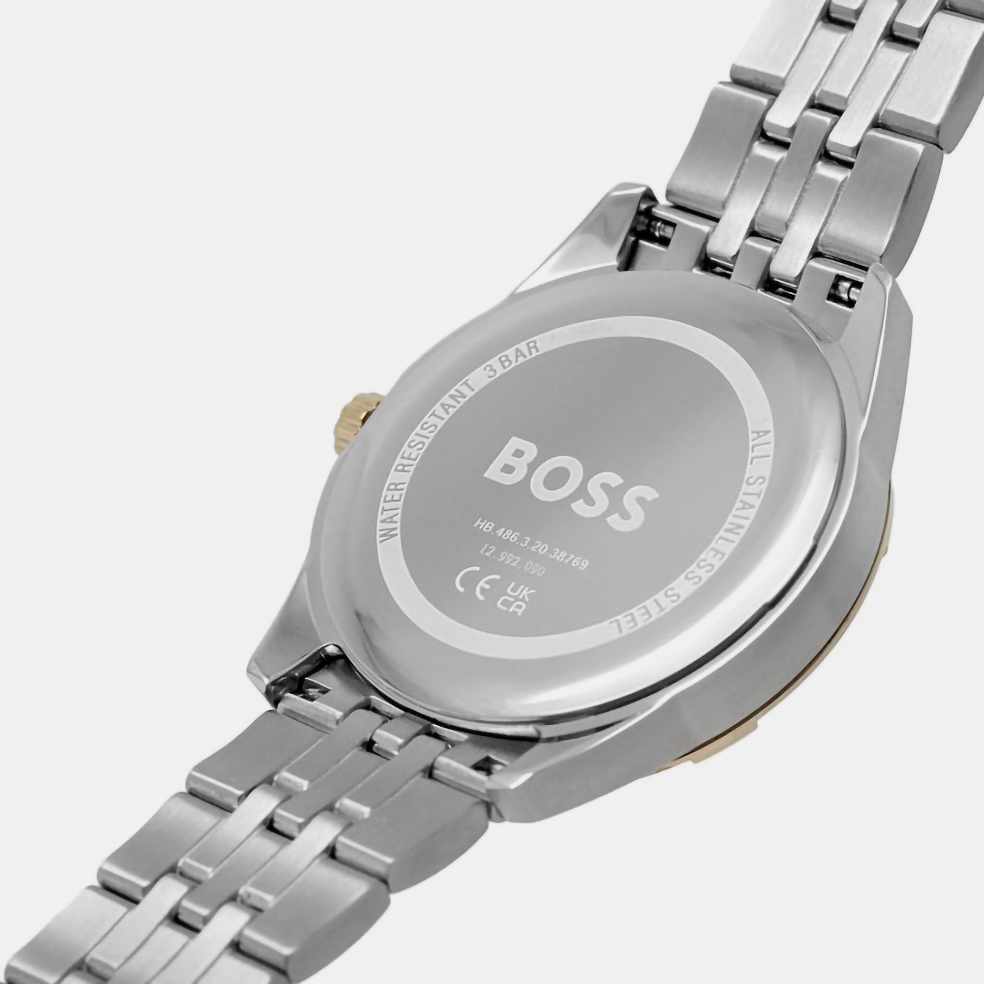 Boss Women Round Silver watch