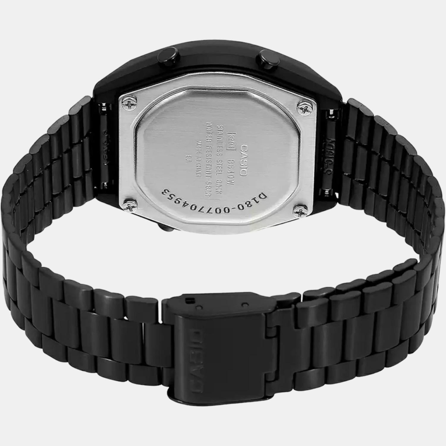 Casio Stainless Steel Black watch