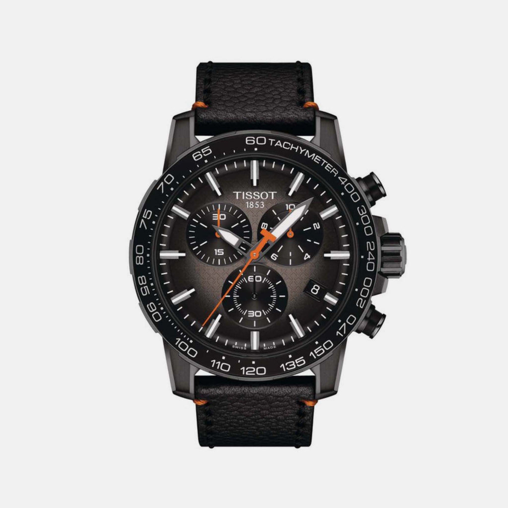 Tissot Round Black Chronograph watch