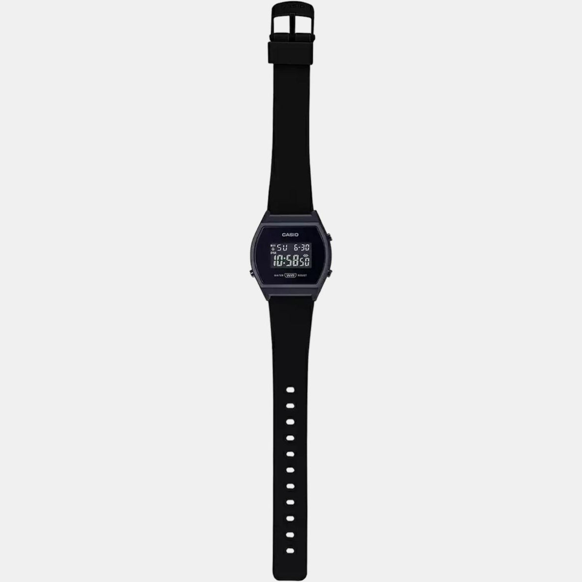 Youth Women Quartz Black Dial Digital Resin Watch D215