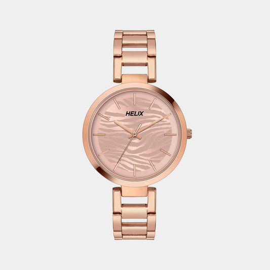 Female Rose Gold Analog Stainless Steel Watch TW054HL01