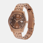 Fossil Women Round Brown watch