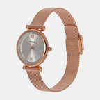 Fossil Women Round Silver watch