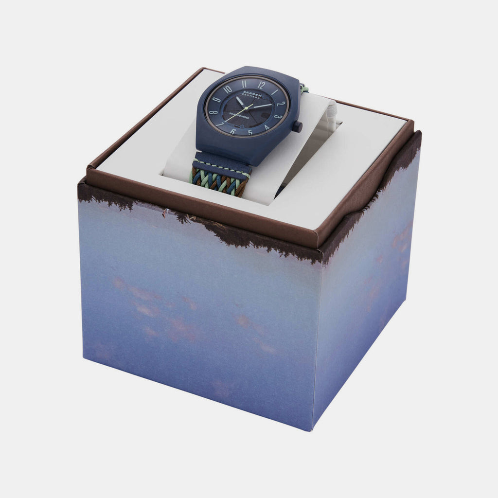 Skagen Plastic Blue watch