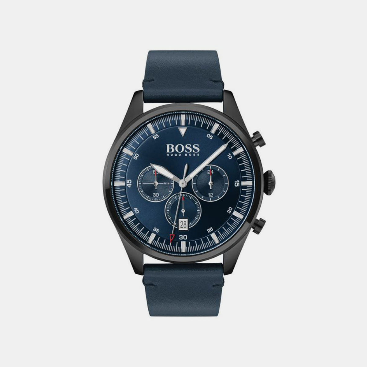 Boss Round Blue Chronograph watch