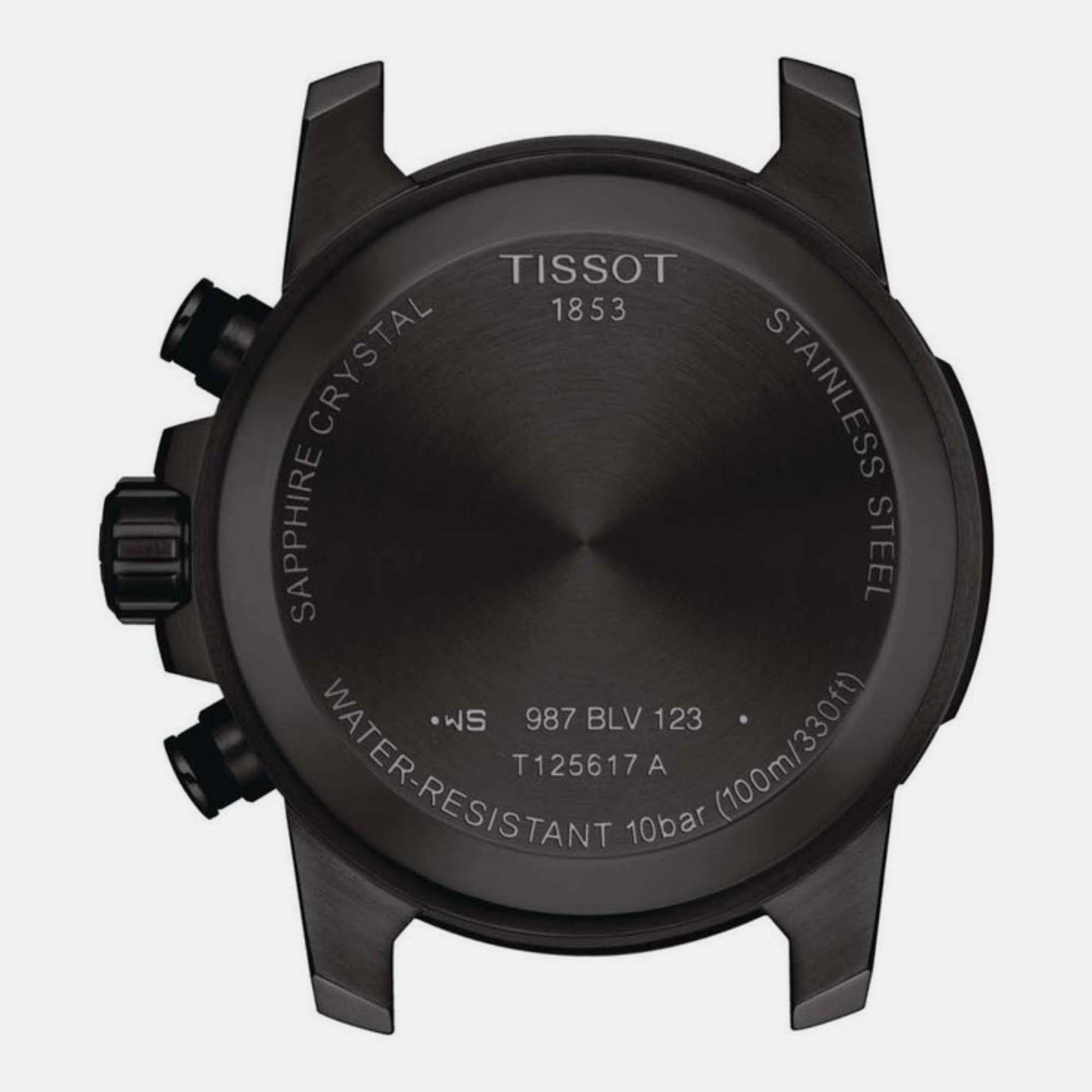 Tissot Men Round Black watch