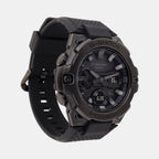 Casio Men Round Black watch