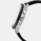 Casio Men Round Black watch