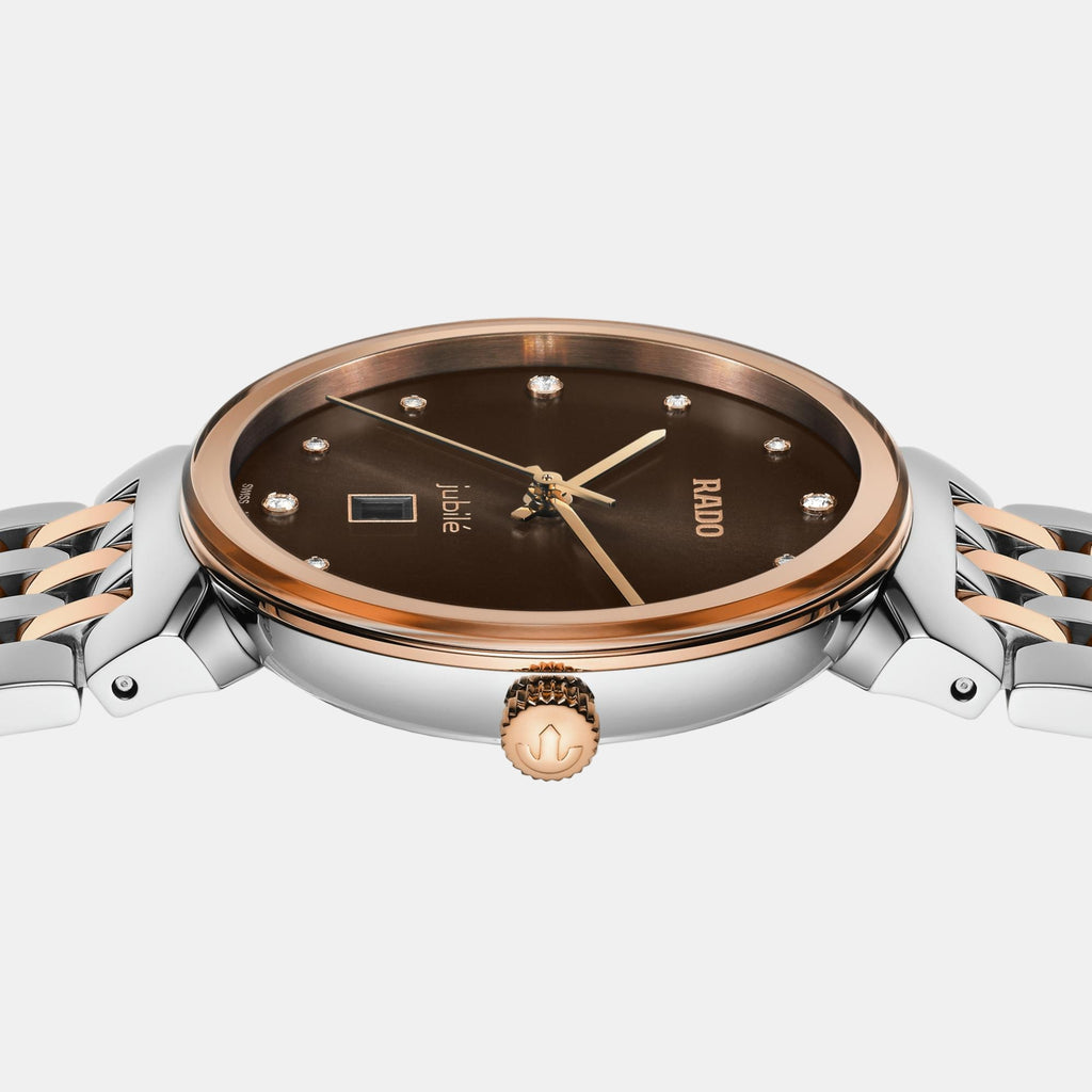 Florence Women Quartz Brown Dial Analog Stainless Steel Watch R48913763