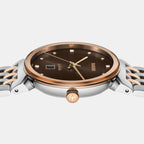 Florence Women Quartz Brown Dial Analog Stainless Steel Watch R48913763