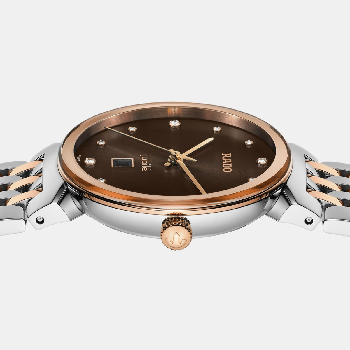 Florence Women Quartz Brown Dial Analog Stainless Steel Watch R48913763