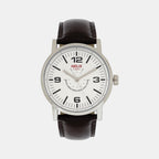 Helix Round White Analog watch