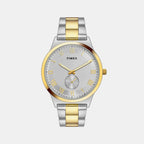 Timex Round Silver Analog watch