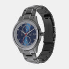 Armani Exchange Men Round Blue watch