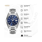 Searock Automatic Men Automatic Blue Dial Analog Stainless Steel Watch 210665 41 45 20