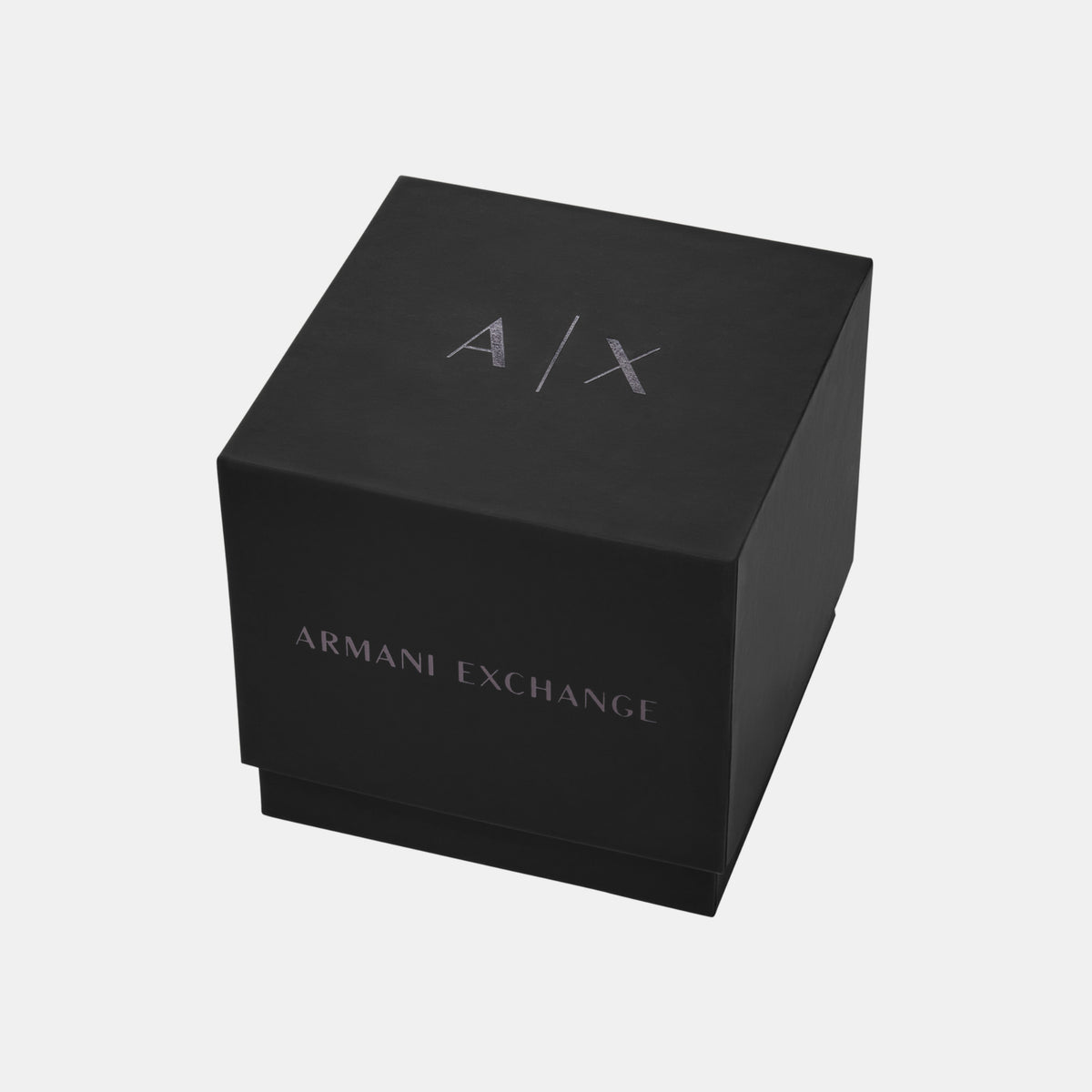 Armani Exchange Leather Rose Gold watch