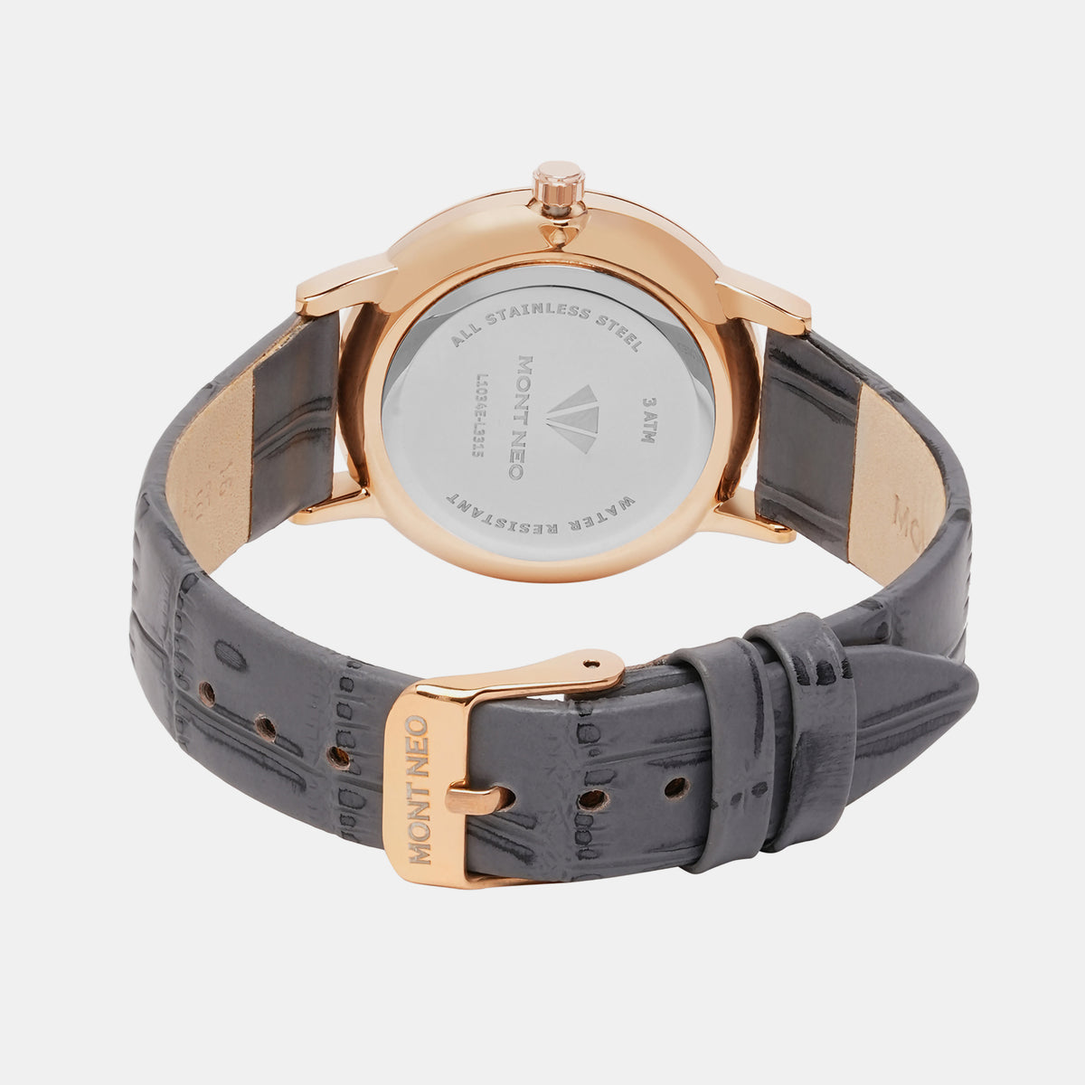 Mont Neo Stainless Steel Round watch