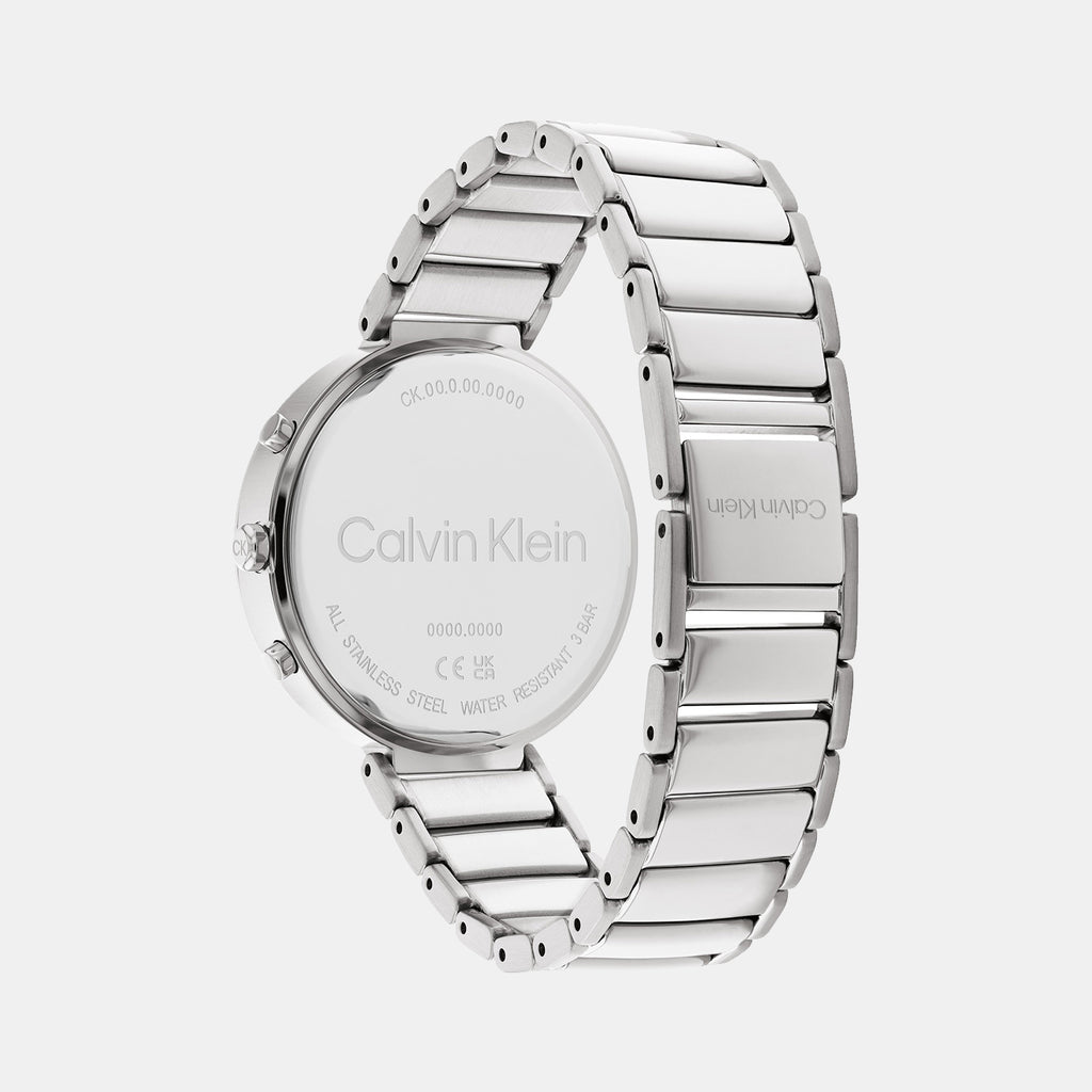 Calvin Klein Women Round White watch