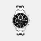 Mont Neo Round Black Chronograph watch