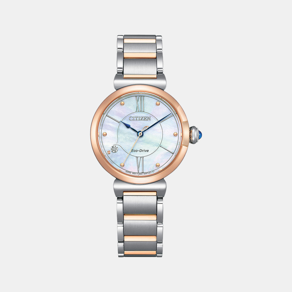 Citizen Round Mother Of Pearl Analog watch
