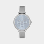 Boss Round Blue Analog watch