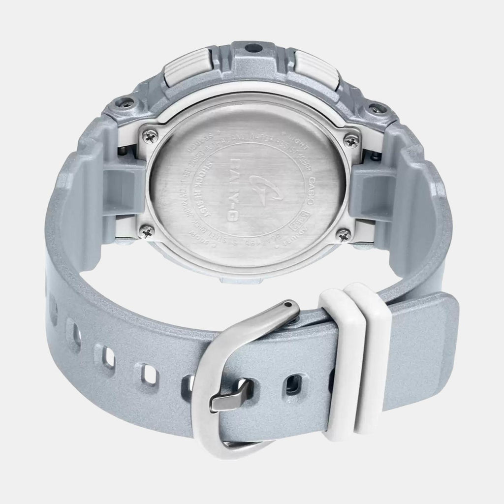 Casio Resin Silver watch