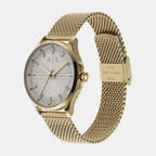 Armani Exchange Women Round Grey watch