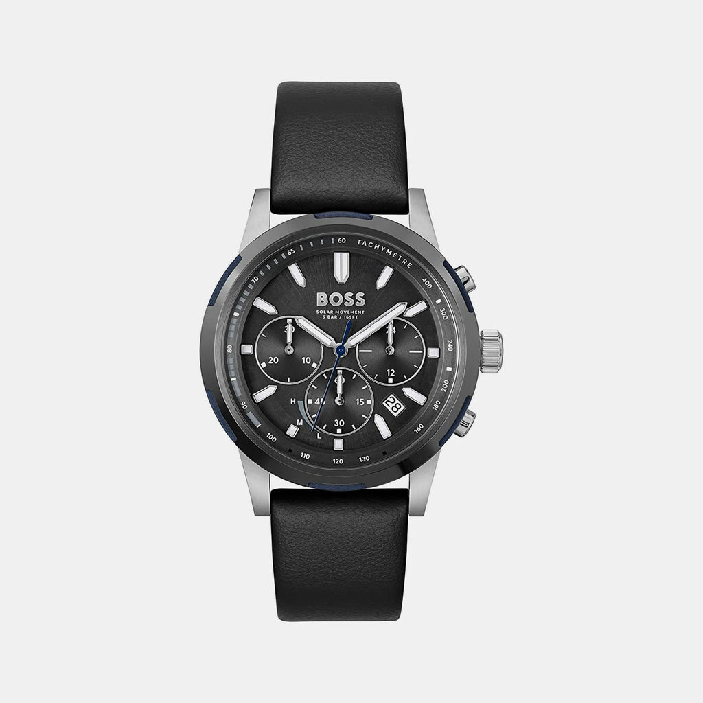 Boss Round Grey Chronograph watch