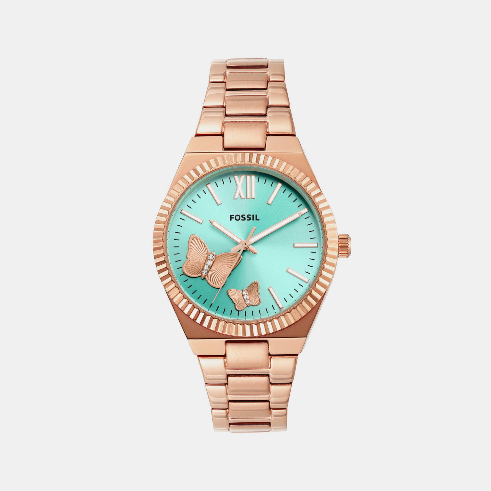 Fossil Round Green Analog watch