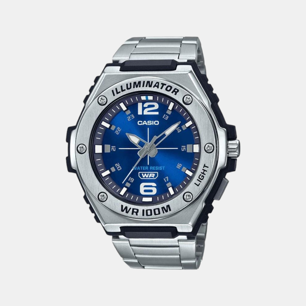 Casio Round Blue Analog watch