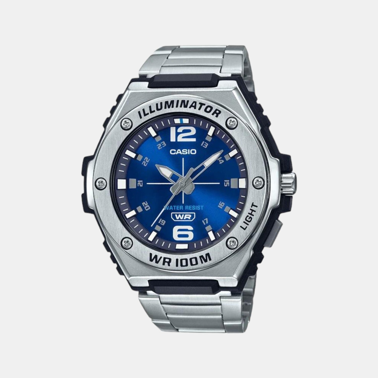 Casio Round Blue Analog watch