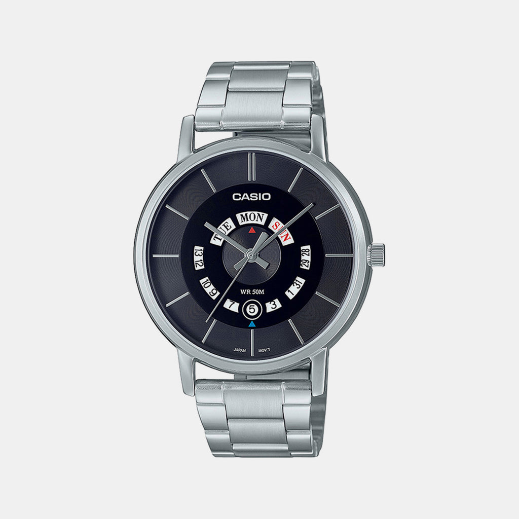 Casio Round Black Analog watch