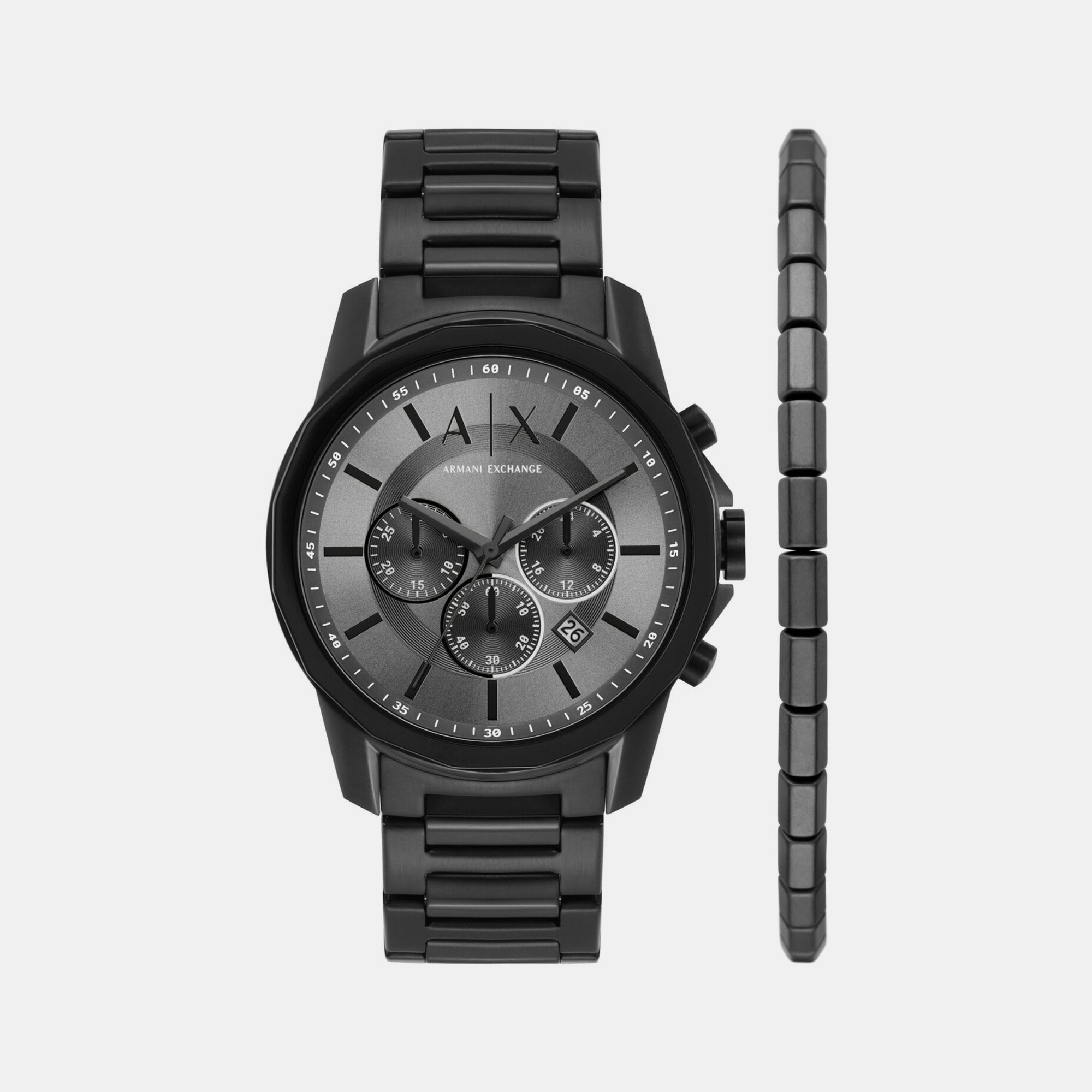 Armani Exchange 44 mm Round Quartz watch