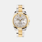 Versace Round Silver Analog watch