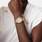 Versace Stainless Steel Round watch