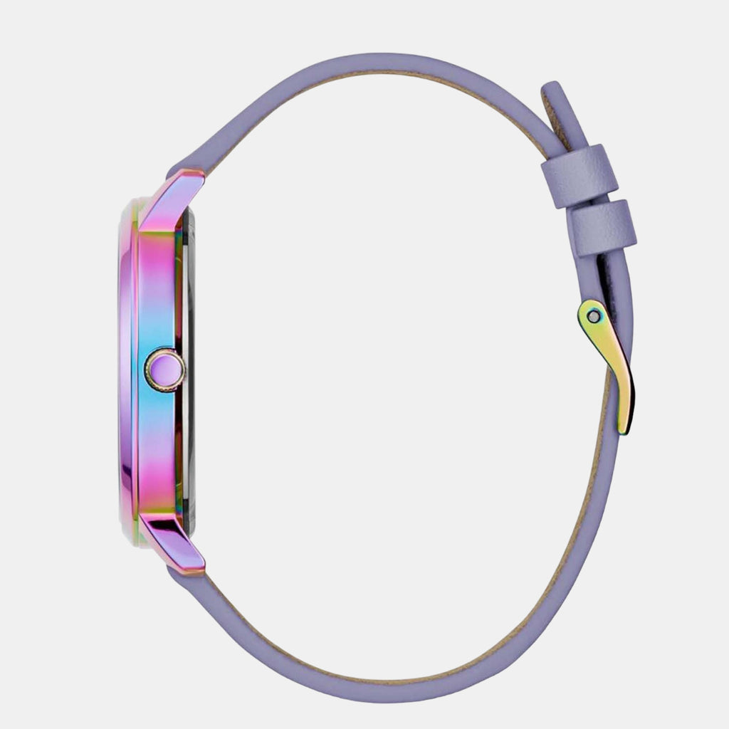 Guess Trend Women Quartz Blue Dial Analog Leather Watch GW0529L4