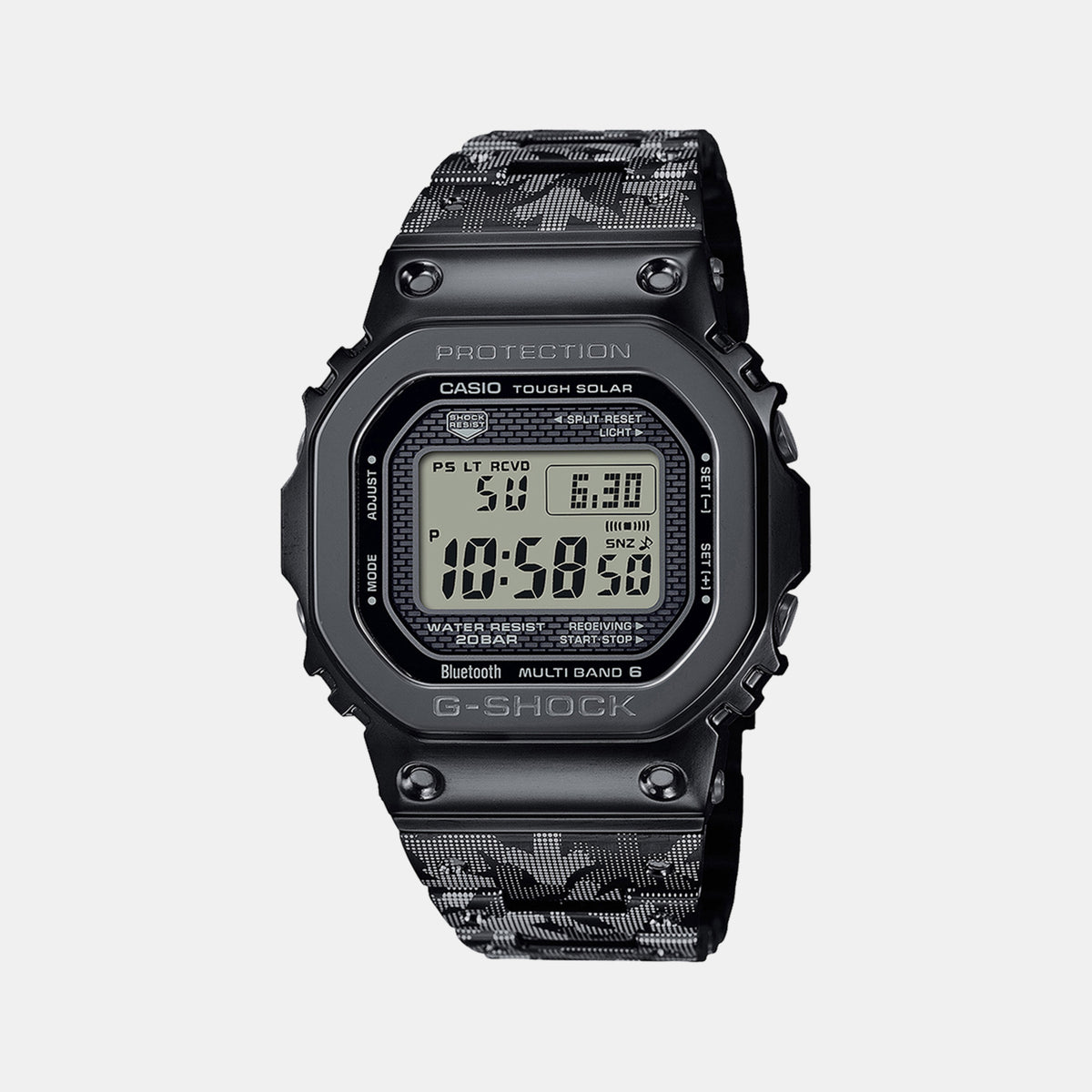 Casio Rectangular Black Digital watch