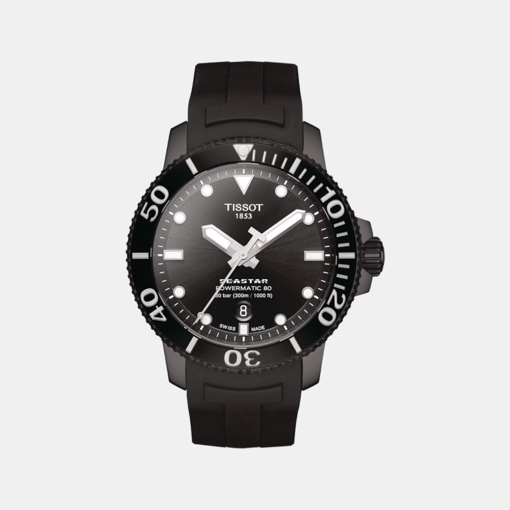 Male Automatic Silicone Watch T1204073705100